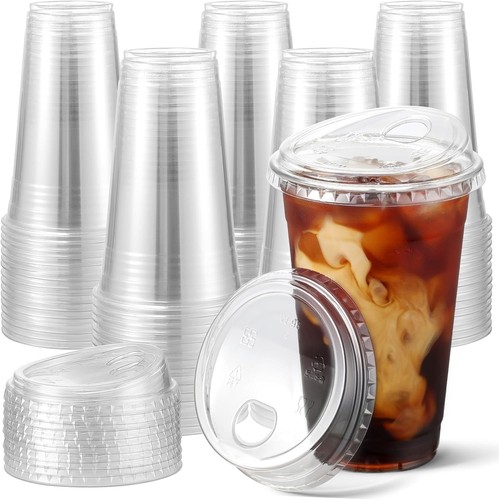 Plastic cups 100 sets - plastic,
