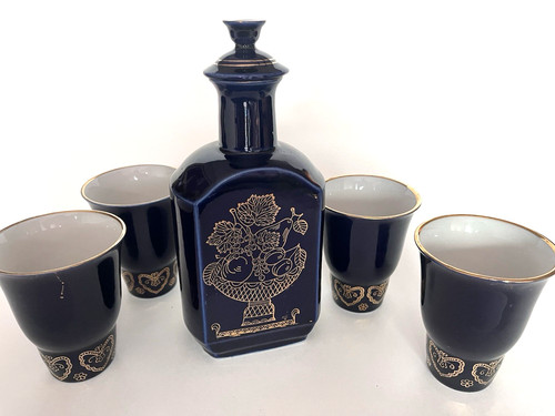 Set tazze decanter - set,