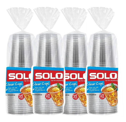 Solo party disposable - (4,