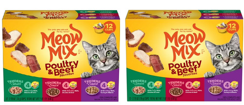 Wet cat food - wet, variety