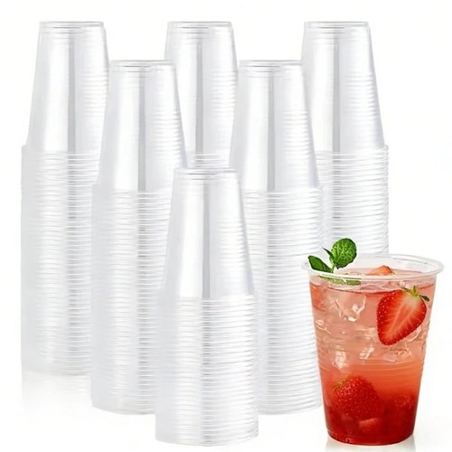 100 pack 16oz plastic - plastic, cups