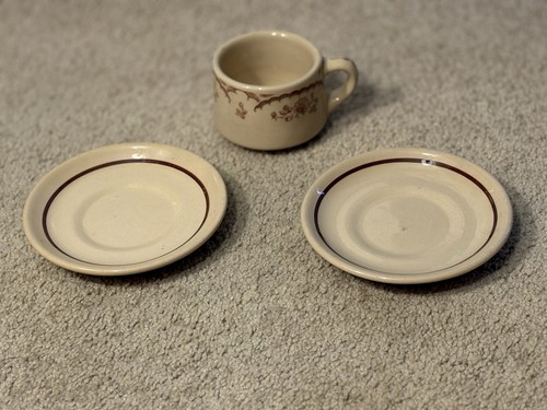 Tazza due piattini tepco - tazza, e