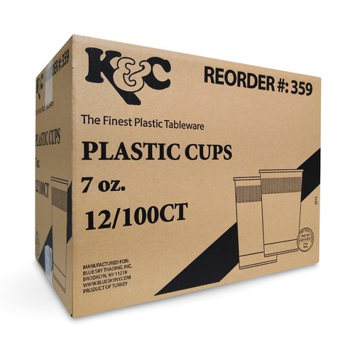 1200 pack clear plastic - 1200,