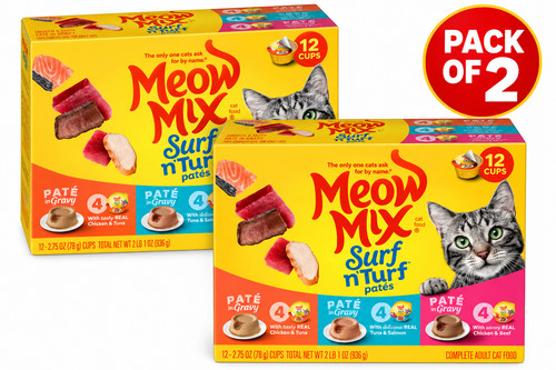 Boxes meow mix - meow,