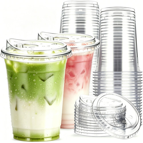 100 pack 24oz clear - 50/100,