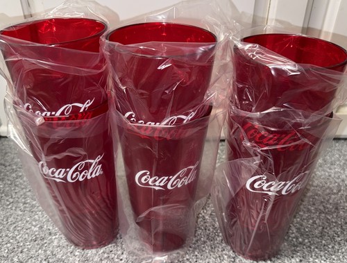 Red textured plastic tumbler - red,