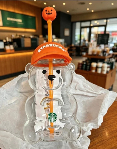 Halloween starbucks bearista - halloween,