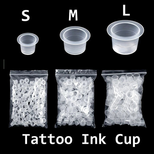 100pcs tattoo ink - 100pcs, cups