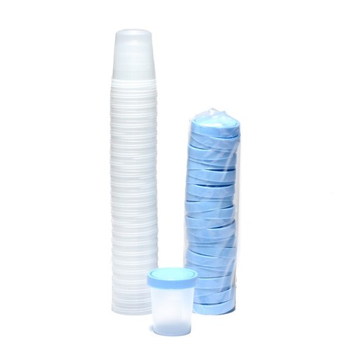 Specimen cups with - specimen,