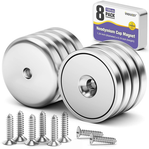 Pack neodymium magnetic - 8,