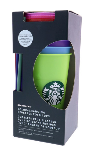 Starbucks color changing - starbucks, color-changing
