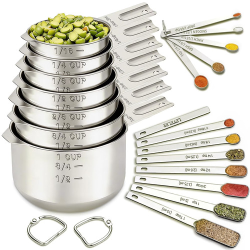 Measuring cups spoons - 20,
