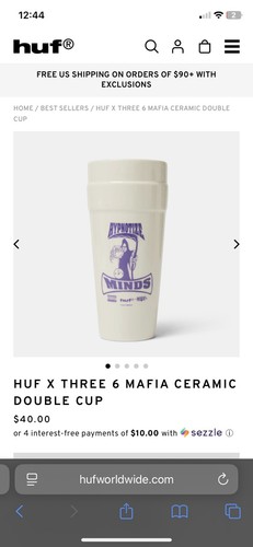 Huf three mafia - huf, ceramic