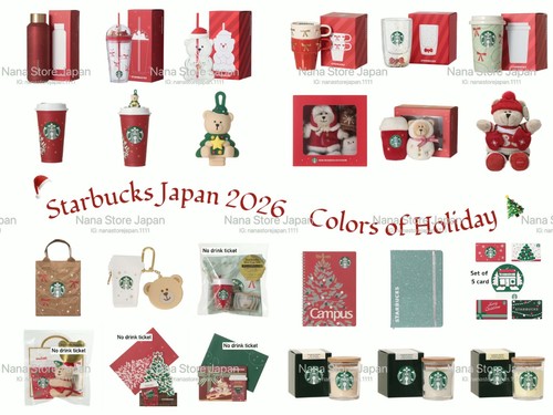 Pre starbucks japan christmas - pre,
