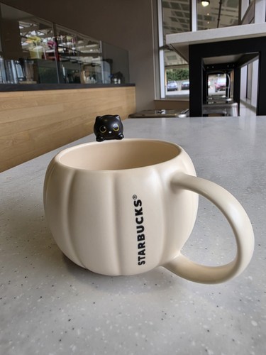 2026 starbucks black cat - starbucks, mug