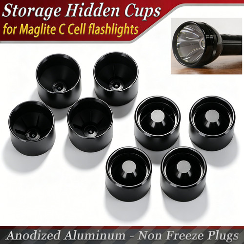 Dry storage hidden cups - storage, for