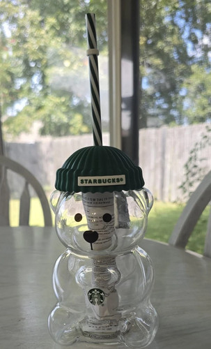 2025 glass starbucks bearista - glass,
