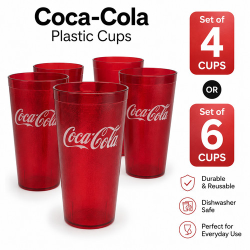 Red tumbler coca cola - tumbler,